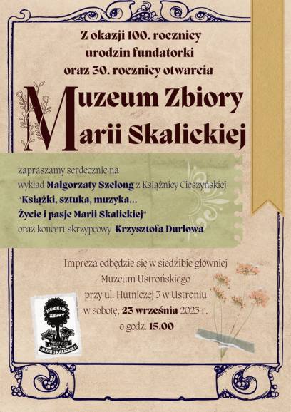 Wykład Małgorzaty Szelong" Książki, sztuka, muzyka"